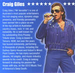 Craig Giles Elvis Tribute